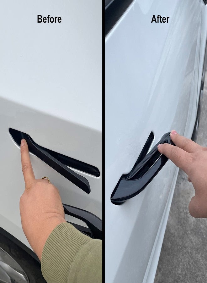 TIKSCIENCE Door Handle Protector for Tesla Model 3 2017-2023 Pull Door Handle Warp for Tesla Model Y 2020-2023 Door Handle Cover - Image 3